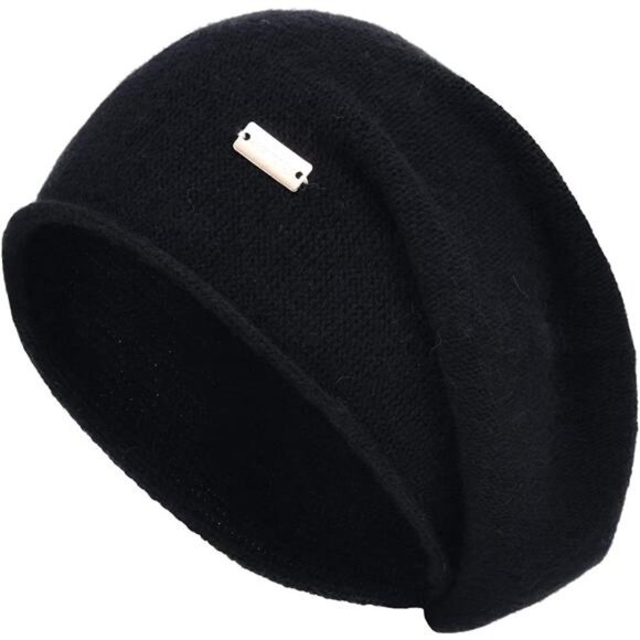 Women Winter Soft Warm Wool Knitted Skull Beanies Cap main image 6